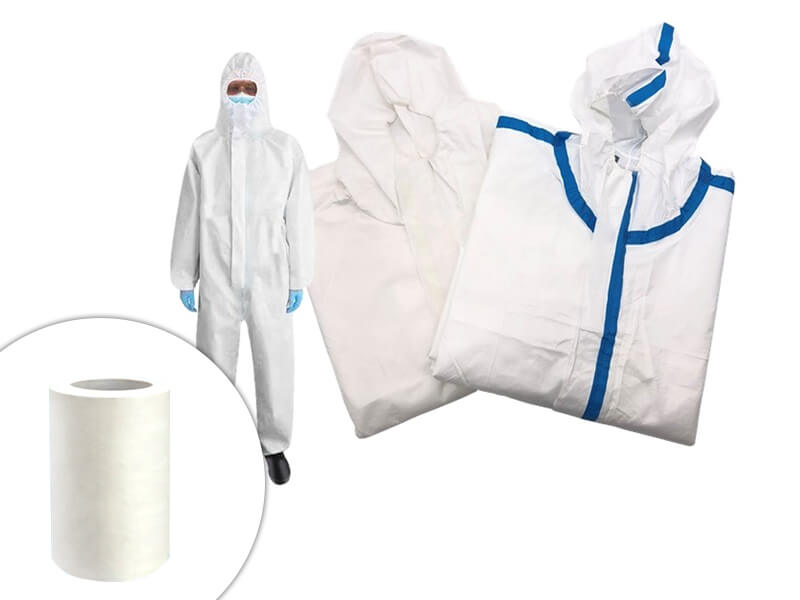 Tela protectora para traje de pintura en aerosol